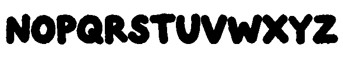Gruiby Regular Font UPPERCASE