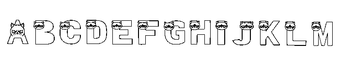 Grumpy Kitty Regular FONT