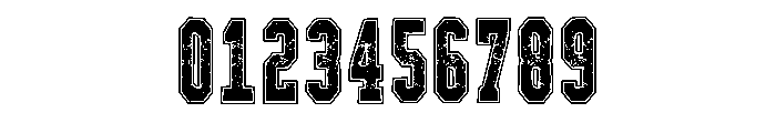 Grunge Alphabet Regular Font OTHER CHARS