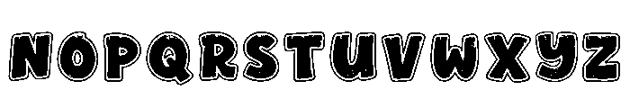 Grunge Autumn Regular Font UPPERCASE