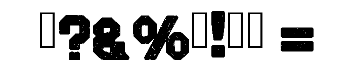 Grunge Baseball Regular Font OTHER CHARS