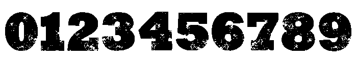 Grunge Basic Regular Font OTHER CHARS