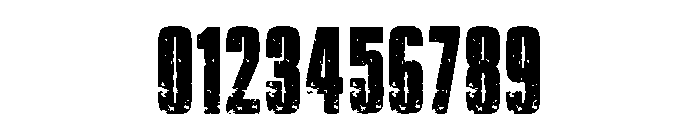 Grunge Brother Regular Font OTHER CHARS