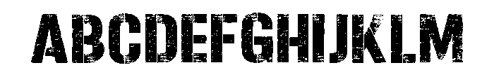 Grunge District Regular FONT
