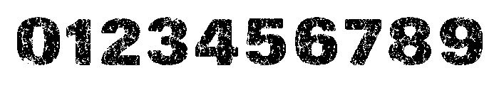 Grunge Dusty Varsity Regular Font OTHER CHARS