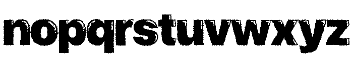 Grunge Impact Font LOWERCASE