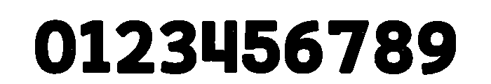 Grunge Retro Regular Font OTHER CHARS