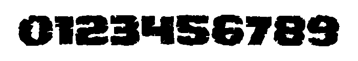 Grunge Savage Font OTHER CHARS