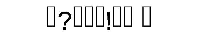 Grunge Scribble Block Regular Font OTHER CHARS