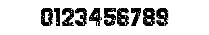 Grunge Sports Regular Font OTHER CHARS