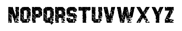 Grunge Sports Regular Font LOWERCASE