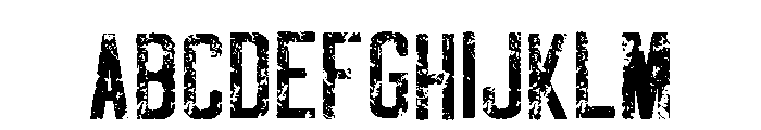 Grunge Stamp Regular FONT