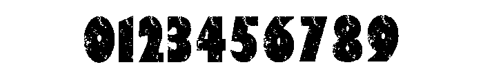 Grunge Studio Regular Font OTHER CHARS