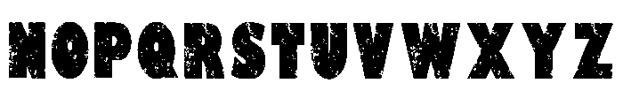 Grunge Studio Regular Font UPPERCASE