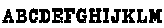 Grunge Texas Regular FONT