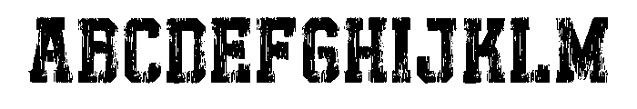 Grunge Trendy Regular FONT