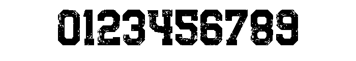 Grunged Distress Regular Font OTHER CHARS