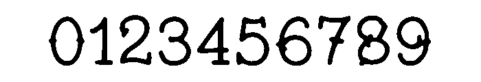 Grungy Vintage Font OTHER CHARS
