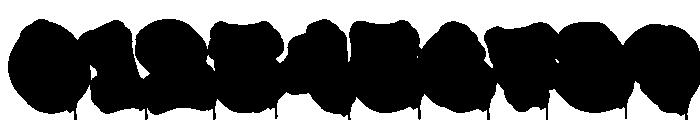 Gruze Extrudedrip Extrudedrip Font OTHER CHARS