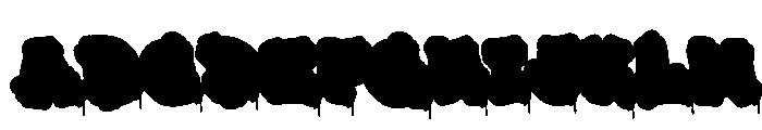 Gruze Extrudedrip Extrudedrip FONT