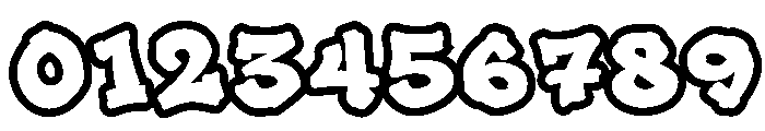 Gruze Outline Outline Font OTHER CHARS
