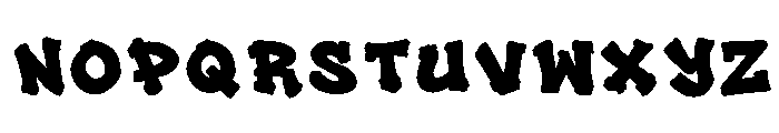 Gruze Font UPPERCASE