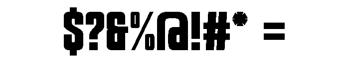 Grynd Regular Font OTHER CHARS