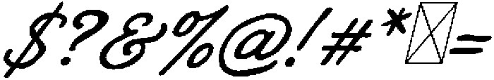 GR Alt Oblique otf (400) Font OTHER CHARS
