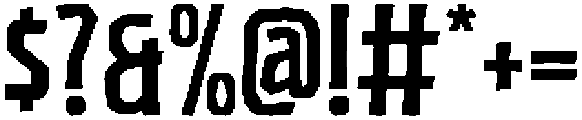 GR HOFBURG Regular otf (400) Font OTHER CHARS