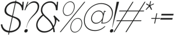 GRACESSENCIA Italic otf (400) Font OTHER CHARS