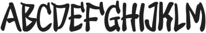 GRAF KORES Regular otf (400) Font UPPERCASE