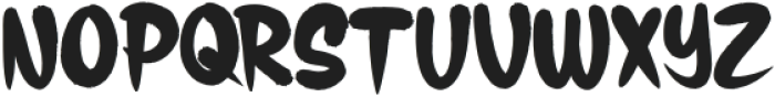 GRAFFITIROYALRegular otf (400) Font LOWERCASE