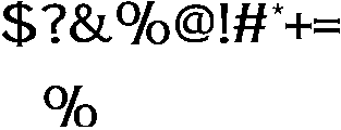 GRANADA - Alubia type Regular otf (400) Font OTHER CHARS