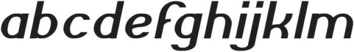 GRAND PRIX Italic otf (400) Font LOWERCASE