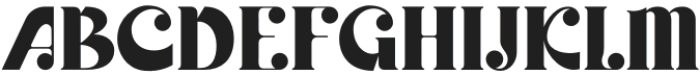 GRANDSTAND Regular otf (400) Font UPPERCASE