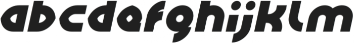 GRAPHIC DESIGN Italic otf (700) Font LOWERCASE
