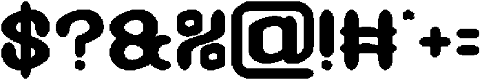 GREEN BEAN Bold otf (700) Font OTHER CHARS