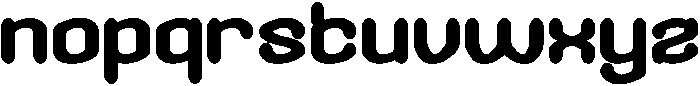 GREEN BEAN Bold otf (700) Font LOWERCASE