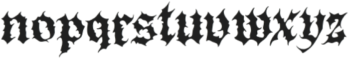 GRIMOIRE Regular otf (400) Font LOWERCASE