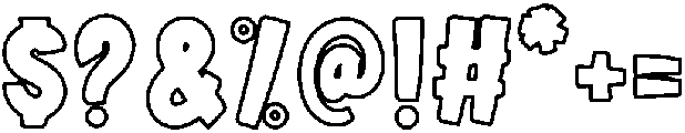 GRINCH Regular otf (400) Font OTHER CHARS