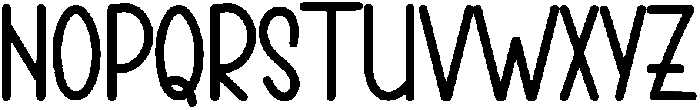 GRINCHES Regular otf (400) Font UPPERCASE