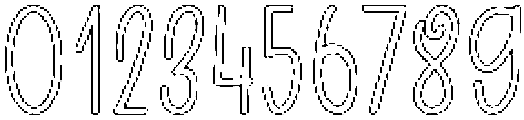 GRINCHXMAS Outline otf (400) Font OTHER CHARS