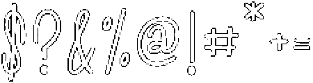 GRINCHXMAS Outline otf (400) Font OTHER CHARS
