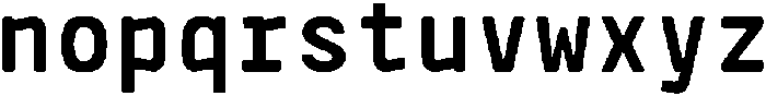 GRMargMono-Regular otf (400) Font LOWERCASE