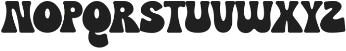 GROOVES RETRO Rounded otf (400) Font UPPERCASE
