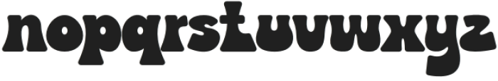 GROOVES RETRO Rounded otf (400) Font LOWERCASE