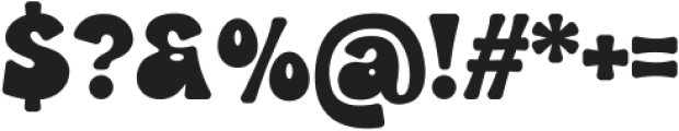GROOVES RETRO Rounded ttf (400) Font OTHER CHARS
