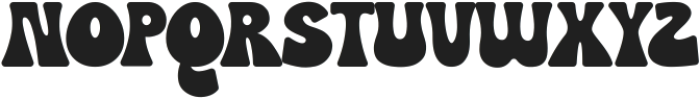 GROOVES RETRO Rounded ttf (400) Font UPPERCASE