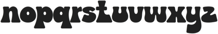 GROOVES RETRO Rounded ttf (400) Font LOWERCASE