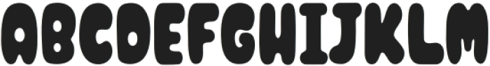 GROOVY BEAR Regular otf (400) Font UPPERCASE